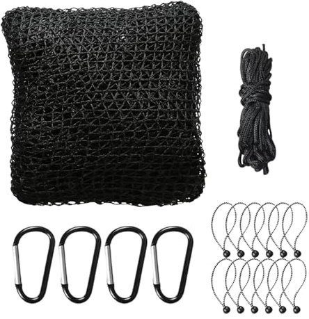 Golf Training Net,Heavy Duty Multi-Sports Netting with 4 Carabiners - Golf and Hockey Net - for Indoor Outdoor Garden Yard Lawn Hockey Soccer Baseball