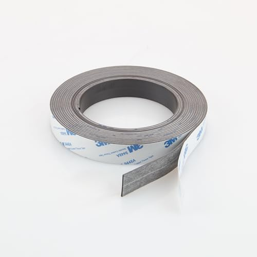 Magna-C® Magnetband selbstklebend 5m x 20mm x 1,5mm | haftstarker Magnetstreifen zum Zuschneiden | Ideal für Schule, Arbeit und Werkstatt