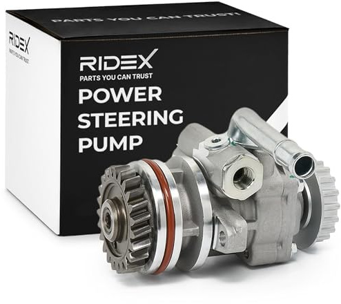 RIDEX 12H0009 Servopumpe Hydraulikpumpe Lenkung hydraulisch Kompatibel mit VW Transporter T5 Bus 7HB, 7HJ, 7EB, 7EJ, 7EF, 7EG, 7HF, 7EC 7H0422153A 7H0422153G 7H0422153H