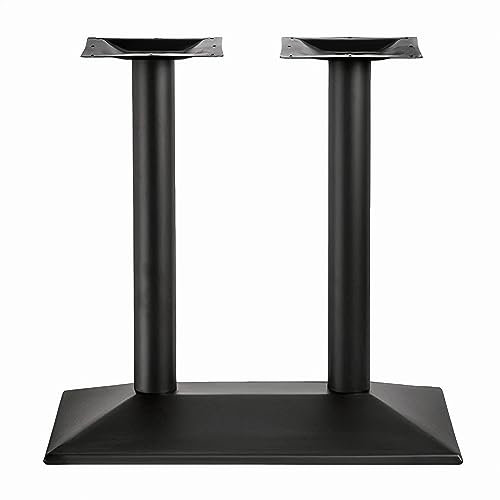 ONPIRA Stehtischgestell Tischgestell Schwarz Höhe 110cm Modell München (Doppelt Ausführung)