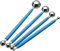 Tadpolez Juego De Herramientas para Esculpir Arcilla,Herramientas De Arcilla De Polímero,Herramientas De Arcilla Cerámica,Herramientas para Pelotas De Cerámica,Escultura,Manualidades (Azul)