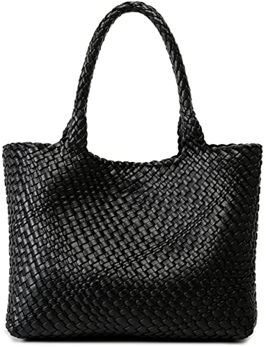 Queenoris 1135 Gewebte Tasche Tragetasche, Umhängetasche, HOBO Tasche