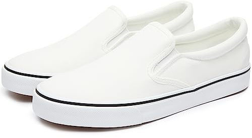 yageyan Mens Slip on Sneakers Loafers Shoes Canvas Casual Fashion Shoes
