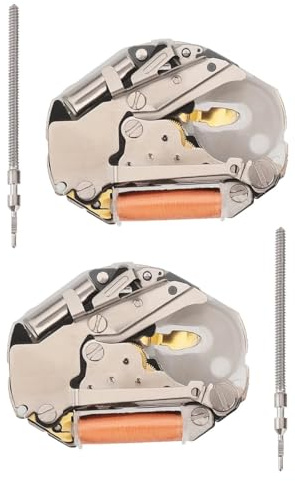 DUZEPA Kit de réparation de montres à mouvement à quartz, 2 pièces, avec tige, compatible avec les mouvements mécaniques vintage Steampunk Miyota 2035