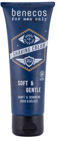 Benecos - natural beauty 94342 per uomo solo crema da barba - vegan