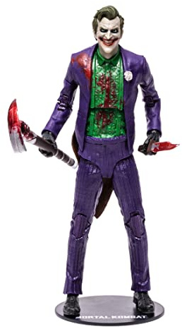 Mortal Kombat 11 Actionfigur The Joker (Bloody) 18 cm