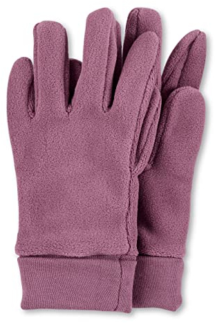 Sterntaler Baby Unisex Fingerhandschuhe Kinder Fingerhandschuh - Fingerhandschuhe, Handschuhe Kinder - aus Microfleece - brombeer, 6