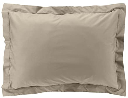 Suave Interior, Funda de Almohada (50 x 70 cm) percalina Arena, percal de algodón