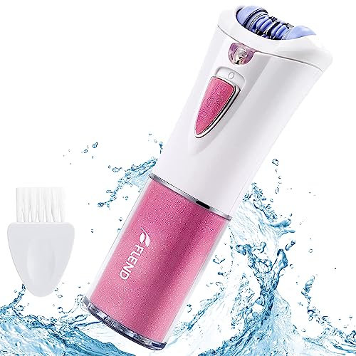 Épilateur Facial Sans Fil pour Femme avec Lumière LED - Mini Épilateur Électrique pour Visage, Bikini, Jambes, Bras