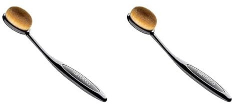 ARTDECO Medium Oval Brush Premium Quality - Make-up Pinsel zum Verblenden und Konturieren - 1 Stück (Packung mit 2)
