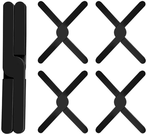 5 Stück Faltbare Silikon Untersetze Hitzebeständig Topfuntersetzer,Hitzeschutz Heißer Topf Halter Silikon Untersetzer für Hot Pad, Kreuz-Design FüR TöPfe, HeißE Pfannen, Schalen