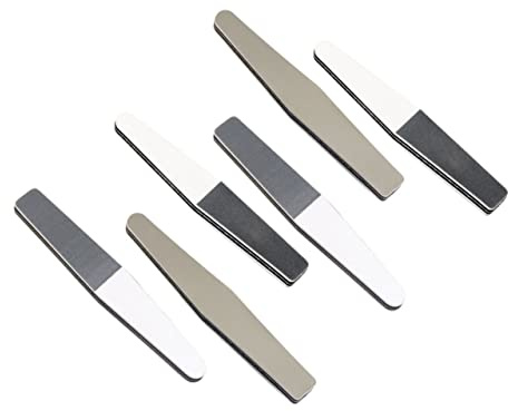 Limas para Pulir Uñas de Esponja, 6 Piezas, Herramienta | Decoración y Reparación, Portátil y Ligero, Uso en Modificación y Belleza de Uñas