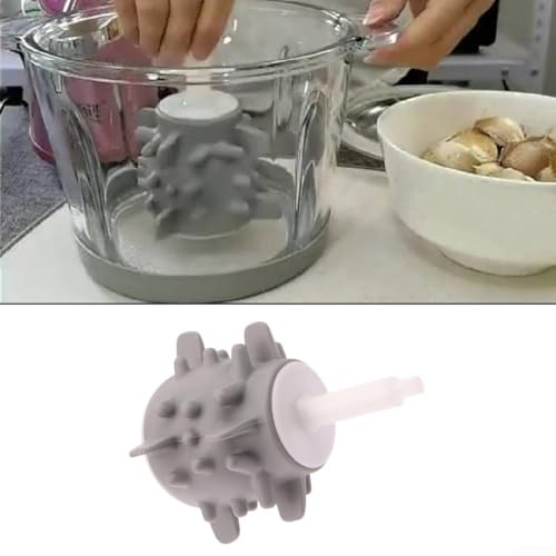 Eficiente pelador de ajos de silicona compatible con máquinas eléctricas picadoras de ajo (2 L)