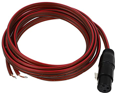 ROMISBABA Cavo per Altoparlanti con Connettori Banana Metri Filo Audio Resistente e Pratico per Casse Acustiche Trasmissione Stabile e Connessione Sicura Sostituzione per Cavi Danneggiati