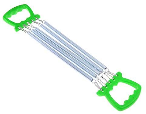 SM SunniMix Tragebar Chest Expander Kinder Erwachsene Brust Expander, Grün