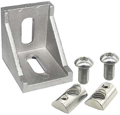 Fullerkreg - 8x Winkel 40 x 40 Nut 8 mit Befestigung