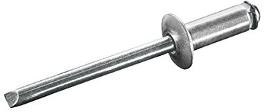 GOEBEL® - 250 x Rivets éclatés (Ø x L) 4,8 x 35 mm - Aluminium AlMG 5,0/ Acier zingué - Tête plate - STAR - 7088483500