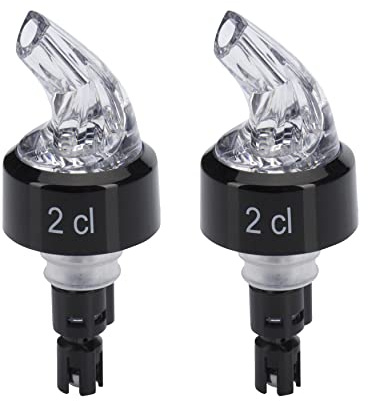 Westmark 2 Dosier/Maß-Ausgießer, Portionierer, Dosierung Pro Ausguss: 2 cl, Kunststoff, Auto-Pour, Transparent, 992022EG