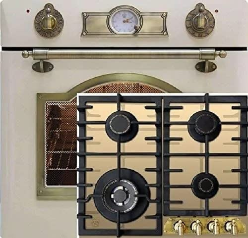 Horno de gas/horno eléctrico empotrado EH 6355 ElfEm 67L+placa de gas vitrocerámica KCG 6335 ElfEm 60cm