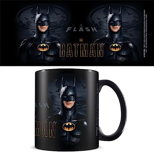 Pyramid International The Flash Mug (I'm Batman Design) Tasse à café en céramique de 325 ml pour femme, homme, enfant – Marchandise officielle, noir