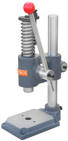 BOKA Arbor Press 2 Tonnen Manuell dornpresse | Einstellbare Presshöhe, Tisch-Arborpresse, Robuste Handhebelpresse, Für Lager, Buchsen, Stanzen & Montage, AP-2S