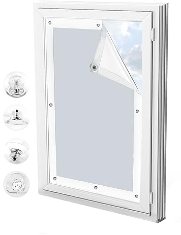 XtraCare Verdunkelungsrollo ohne Bohren, Verdunklungsstoff Dachfenster Rollo mit Saugnäpfe,100% Blickdicht Hitzeschutzrollo, Grau, 60x115cm (M08)