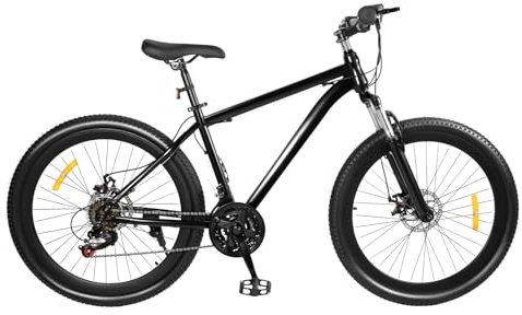 Wulimasun Mountain cykel, 26 tums mountainbike 21-växlad cykel pojkar flickor vuxna stadscykel stark lastkapacitet sju delad positioneringssvänghjul