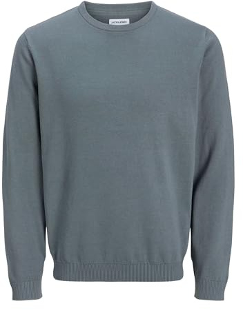 Jack & Jones Pull à col roulé uni pour Homme, tempête, XL