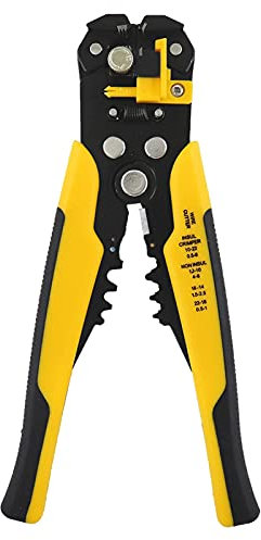 MYRDBT Pinza Crimpatrice, Pinza crimpatrice HS-D1 Pinza crimpatrice Tagliacavi Spellafili Automatico Utensili spelafili multifunzionali Pinza crimpatrice Terminale 0,2-6,0 mm2 utensile Multifunzione