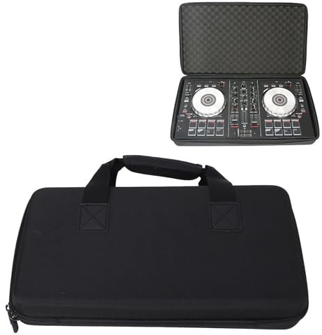 Gonetre Custodia Controller DJ, Custodia Portatile per la Porta di Archiviazione del Controller DJ per DDJ FLX4 400 SB2 SB3 RB Controller a Doppio Canale