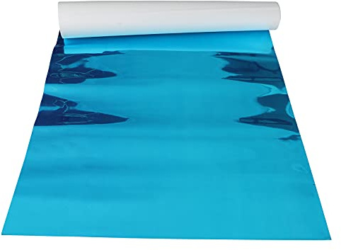 Selbstklebende Spiegelfolie, 50 x 100 cm, 2 Stück, flexibel, bruchsicher, kein Glas, Körperfliesen, Spiegelaufkleber für Badezimmer, Schlafzimmer, Zuhause, Baby, Spielzimmer, Fitnessstudio
