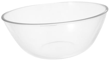 SOLUSTRE Mixing Bowls for Kitchen Practical Glass Food Storage Bowl Glass Containers Prep Containers Organizer