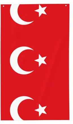 Bandiera della Turchia - Bandiera per esterni con immagine personalizzata per la decorazione della casa