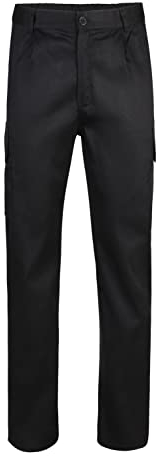 VELILLA 345 Pantalon multipoches Noir Taille 38