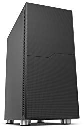 NOX Xtreme Products Hummer Void – Caja PC Mid Tower con Cancelación Acústica, USB 3.0, Compatible ATX/Micro ATX/ITX, Panel Lateral Acrílico, Negro