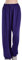 FLY FLU Tai Chi Hose Herren Damen Kampfsporthose Kung Fu Baumwollhose Yoga Laterne Hose Joggerhose Plus Size Breites Bein,Purple-XXXL