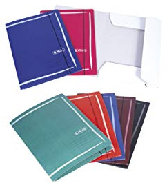 Herlitz® Dokumentenmappe A4 mit Rundumgummi Zeichnung | Organizer Schutz | Praktisches Label | Universal | Für Arbeitsbüro Studium | Farbmix
