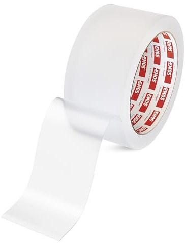 EMOS Glas-Reparaturband, transparentes Flickband 5 cm x 250 cm, für den ganzjährlichen Einsatz, sehr stark haftendes Klebeband zum Abdichten von Rissen und Kratzer auf Glas- und Polykarbonat-Flächen