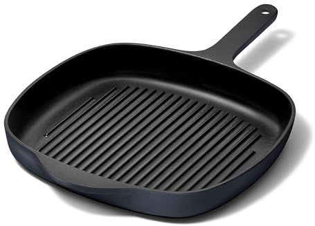 Caraway Enameled Cast Iron 10.5 Grill Pan