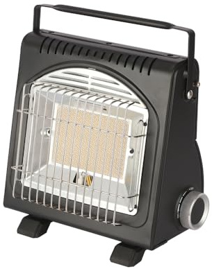 Greenfields Portable 1.7kW Compact Outdoor Gas Heater - Infrared Ceramic Burner, Lightweight, Emergency Heating, Camping, Picnic Heater