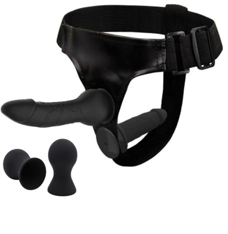 Cugzue Cabeza Doble de Silicona Cintura Ajustable para Todos,#4