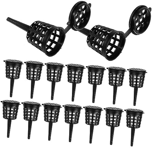 CIYODO 50pezzi Cestini Per Fertilizzanti Con Contenitore Portatile in Plastica Per Fertilizzanti Bonsai Supporto Per Controllo Fertilizzante Scatola Per