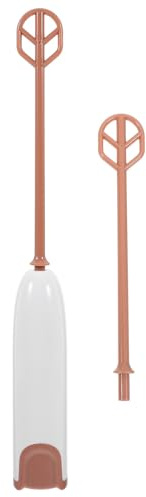 MILISTEN Elektrischer Milchpulver Mischer mit Verlängerbarem Griff Kompakter Handmixer aus Kunststoff Vielseitig für Milchpulver Kaffee und Shakes Abnehmbar und Leicht zu Wiederverwendbar