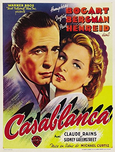 Casablanca (1942) | Import Filmplakat, Poster [68 x 88 cm]