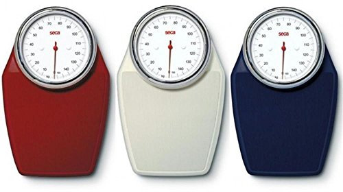 Seca Personenwaage Colorata 760, Teilung 1 kg, Tragkraft 150 kg, Elfenbein, Legierter Stahl, Kunststoff, Metall