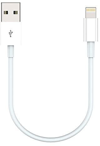 Sundix iPhone Ladekabel Kurz, 0.3M Lightning Kabel,Schnellladekabel USB A iPhone Kabel Kompatibel mit iPhone 14 12 13 11 Pro XS Max XR X 8 7 6 Plus, Pad Pro Air