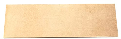 Abziehleder natur vegetabil, Lederstück (22cm x 6cm)