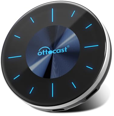 Ottocast-P3-Ai-Box-CarPlay-Android-Auto-Adattatore-Wireless, YouTube, Netflix Ottoaibox Picasou3 AIBox 8+128GB AA AI-Box uscita HDMI per auto con CarPlay cablato (Anno: 2016-2026)