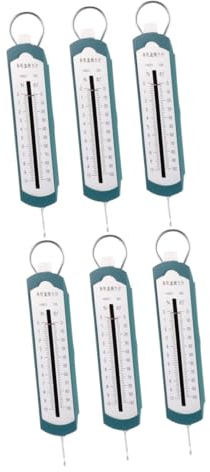 iplusmile 2 Sätze 3tlg Federkraftmesser Krafttester- Push-pull-messgerät Frühling Praktischer Kraftmesser Schublehre Hängendes Dynamometer Rostfreier Stahl Newton 10n Zylinder