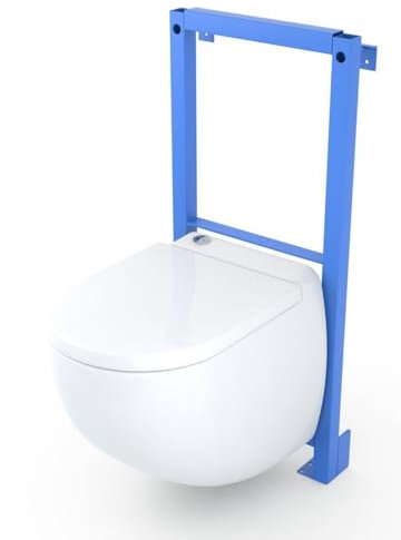 WC broyeur suspendu WATERMATIC W40SP Silence avec abattant
